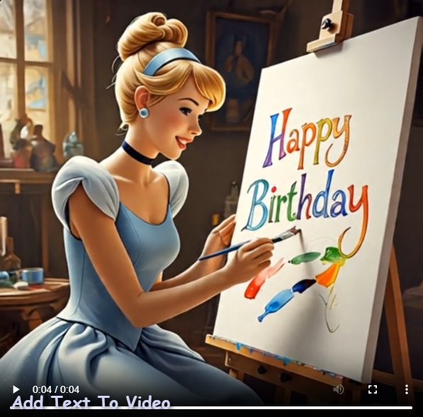 cinderella-painting-happy-birthday