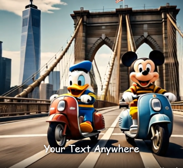 mickey-donald-brooklyn-bridge