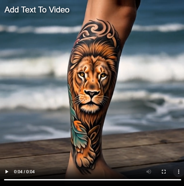tattoo-lion-leg